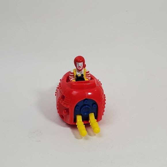 Vintage 90's Mcdonald's Ronald Mcdonald Wind up Action Toy Car Rare - Happy Meal - Picture 2 of 6